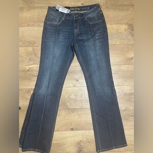 Grace Dark Blue Flare Boot cut Jeans size 30X32
